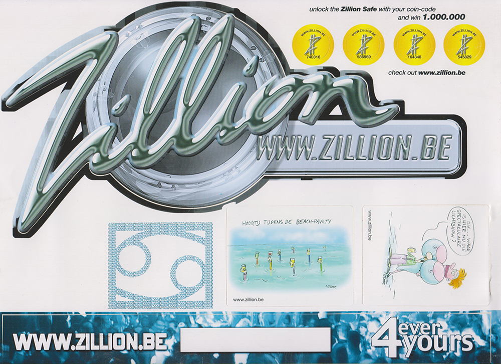 Zillion Stickers Merch