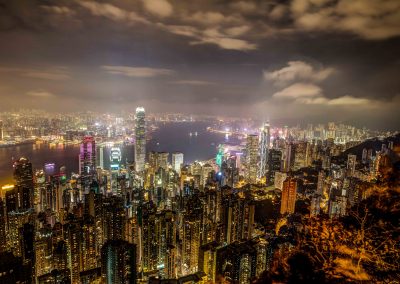 Hong Kong at night