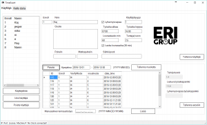 ERI AIKA työajanseuranta ohjelmisto screen1