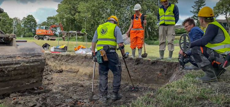 Filmverslag opgravingen Onstaborg