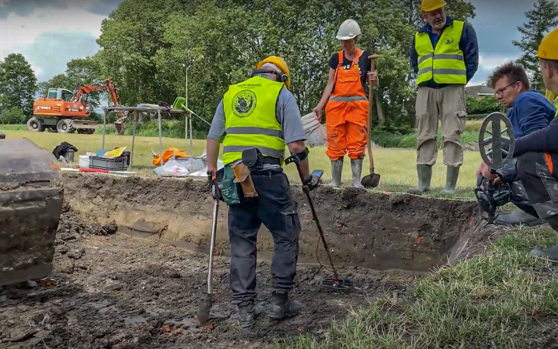 Filmverslag opgravingen Onstaborg