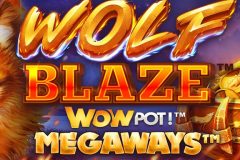 Wolf Blaze WowPot Megaways slot machine game