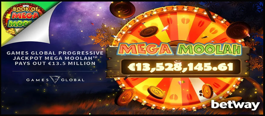 Jackpot Mega Moolah Gagnant de €13.5 Millions