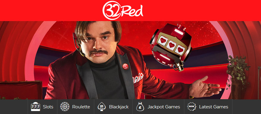 32Red WowPot slots casino in the UK