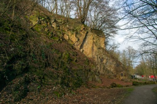 Geologische Wand