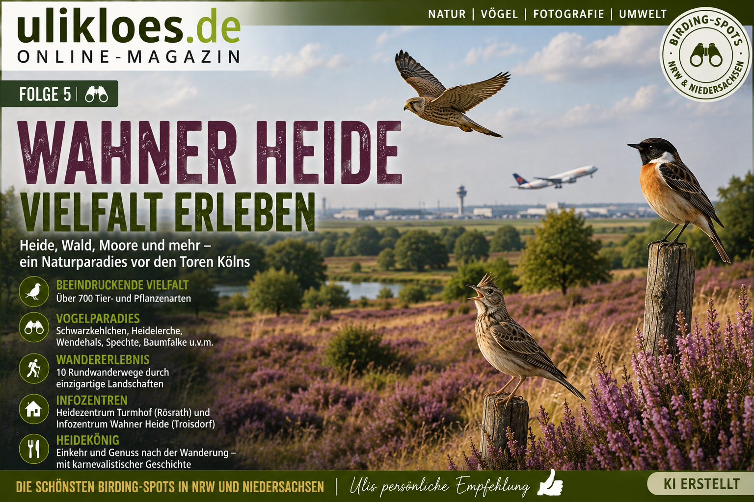 Birding-Spot Nr.5 - Wahner Heide