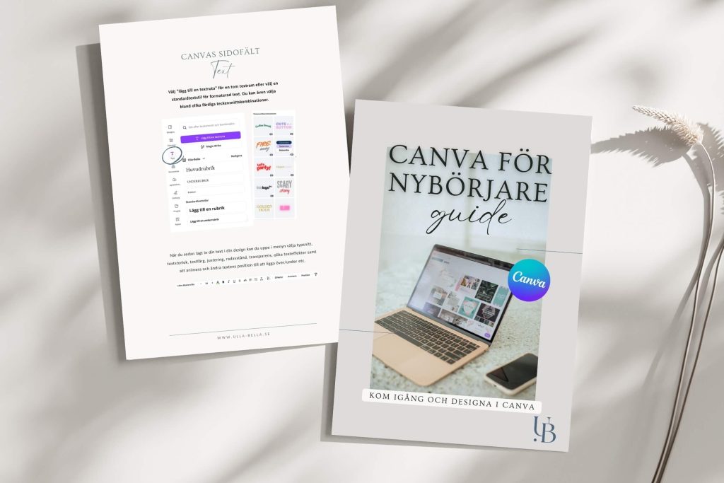 Kostnadsfri Canvaguide - Canva för nybörjare