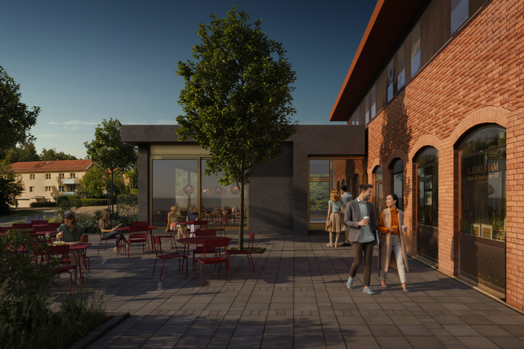 Restaurangpaviljong i Djursholm