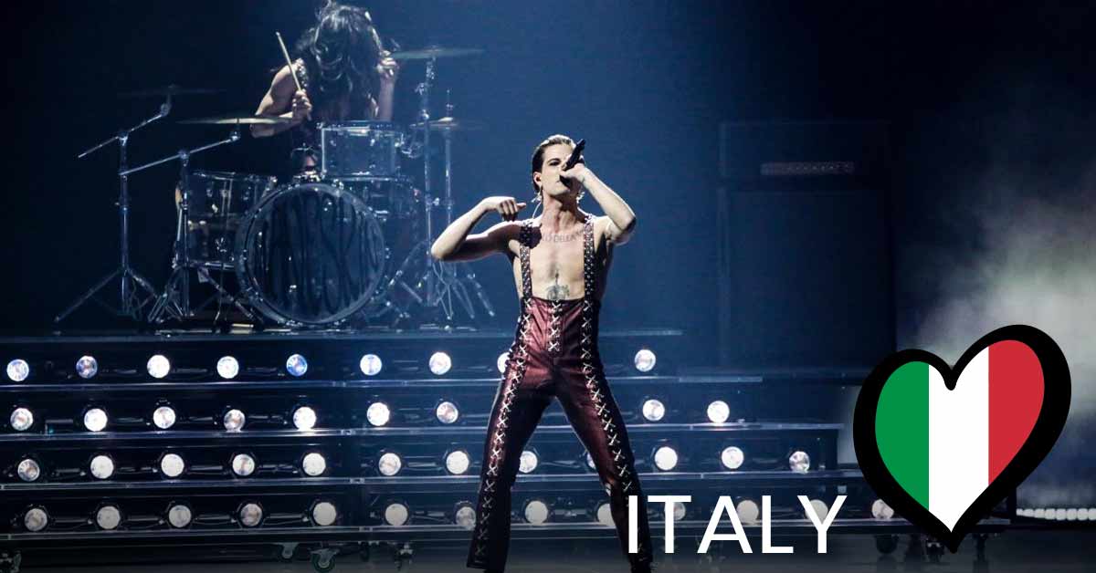 Italy 2021 | Måneskin
