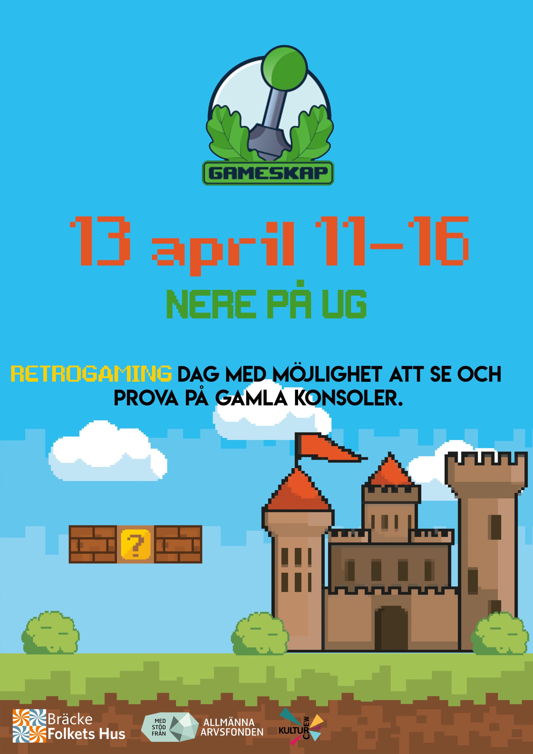 Retro Gaming-dag nere på Grottan