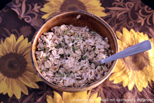 Haferflocken – Müsli mit Keimsaat