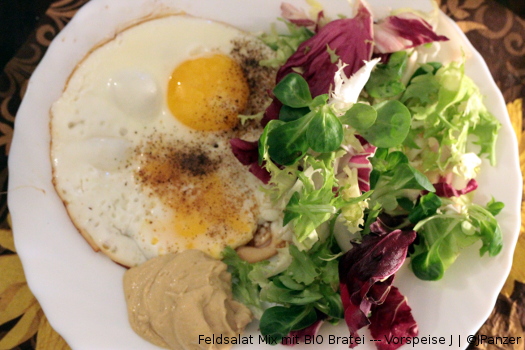 Feldsalat Mix mit BIO Bratei