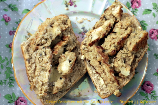 Dinkel Brötchen mit BIO Soja Bulette — Brotzeit