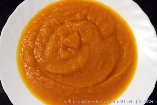 Kürbis – Suppe — BIO Suppe einfache