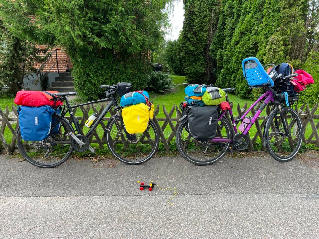 Cykelsemester med små barn