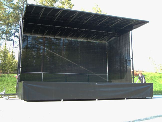 Mobil scene 48 m2 6x8 meter