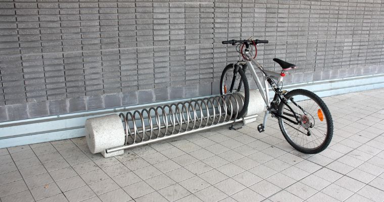 cykelställ i aluminium