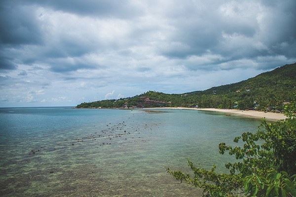 Koh Phangan-le isole vicino Koh Samui