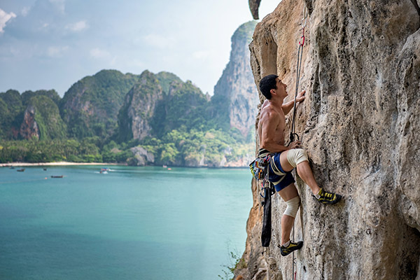 arrampicare in Thailandia