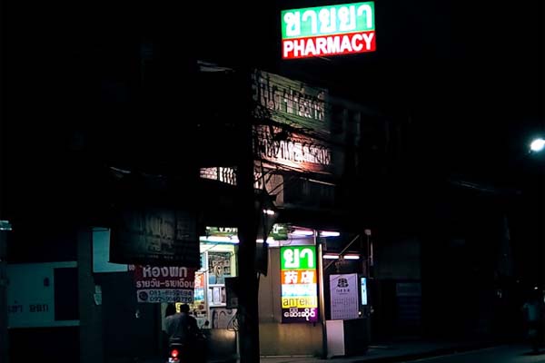 Farmaci ammessi in Thailandia