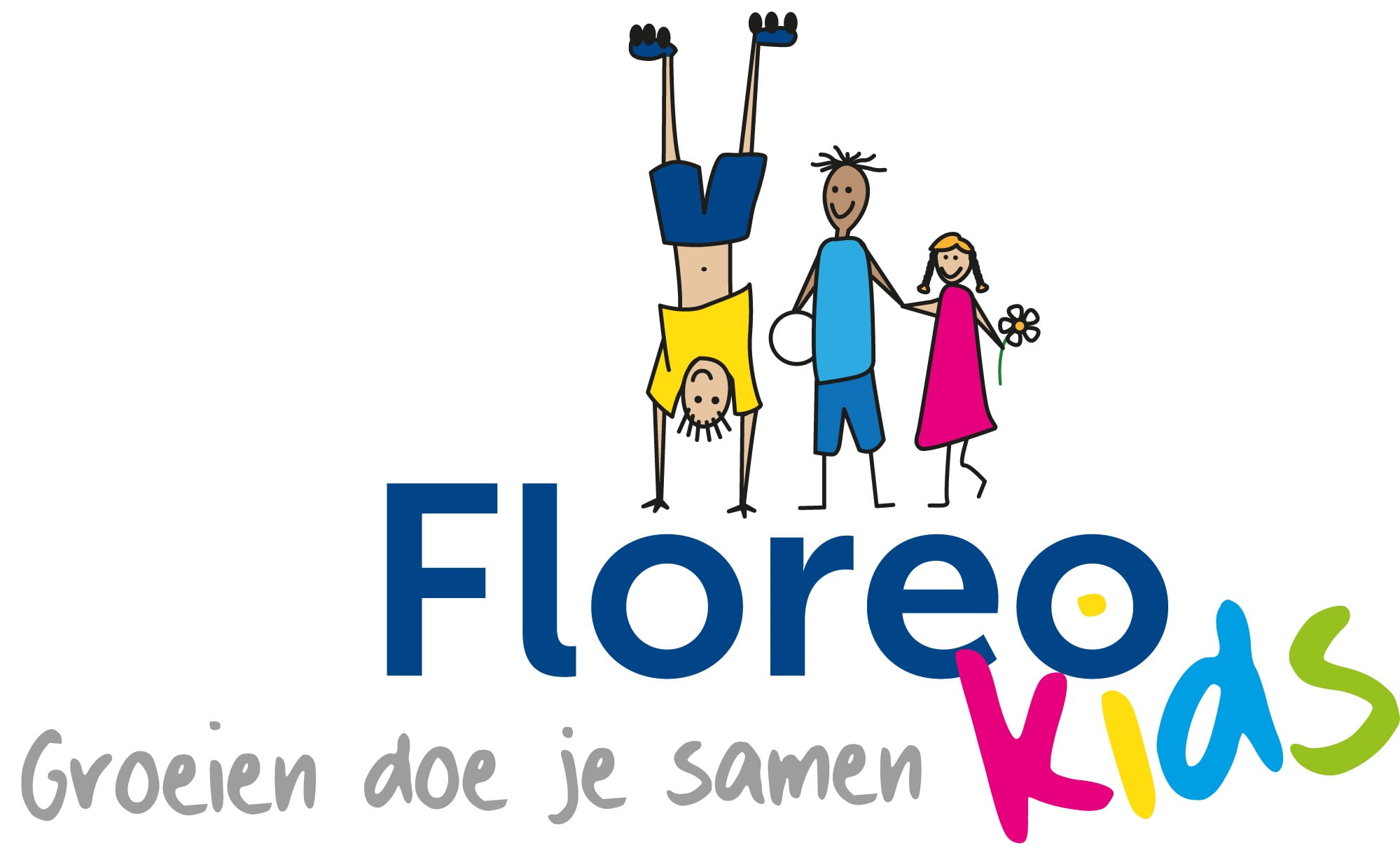 Floreo kids Logo payoff HR