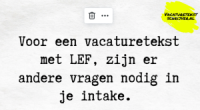 Ook een goede vacaturetekst schrijven? Dit zijn de 3 beste vragen voor een intakegesprek.