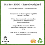 Mål for 2030 - Bæredygtighed