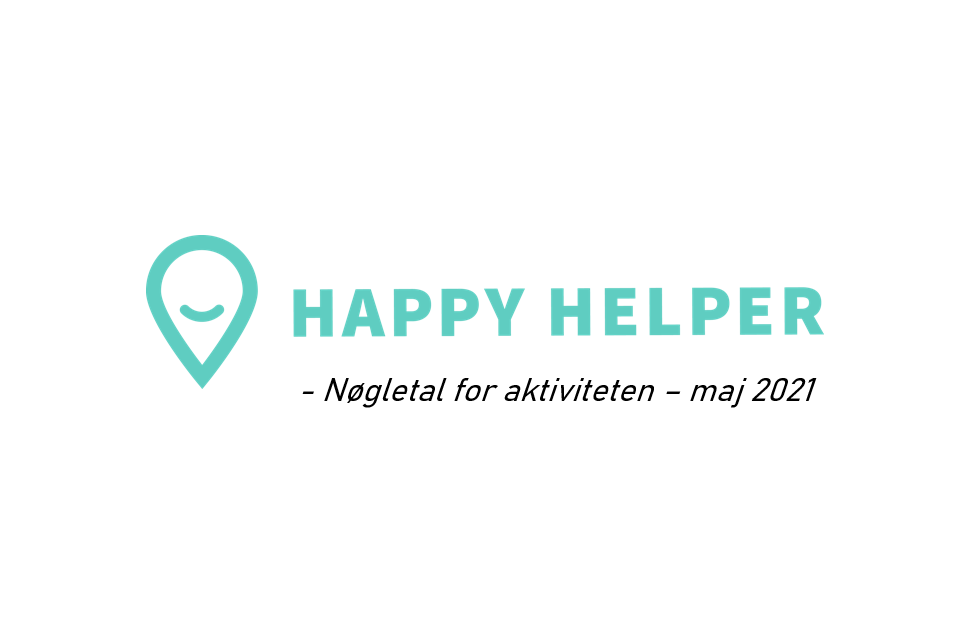 Happy Helper: Nøgletal for maj