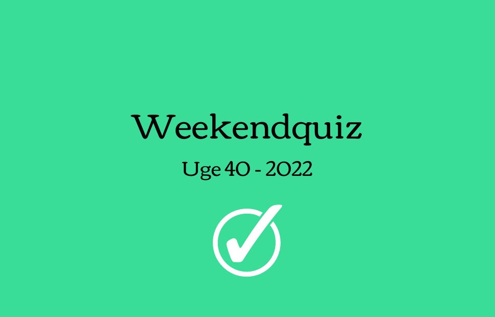 Weekendquiz