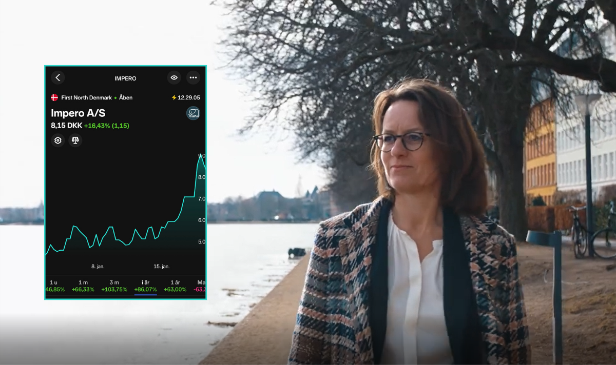 Den danske vækstaktie Impero har fået en god start på 2024