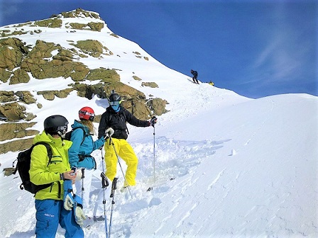 hors piste val thorens esa ecole de ski