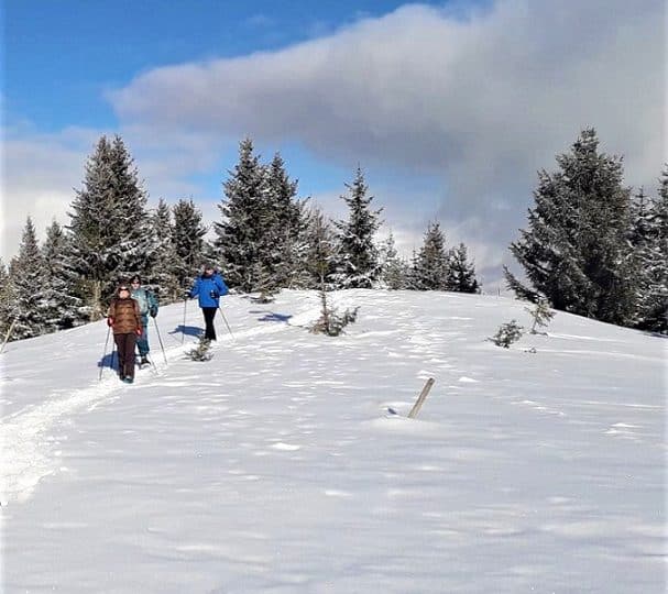 sortie raquettes ecole de ski guide val thorens