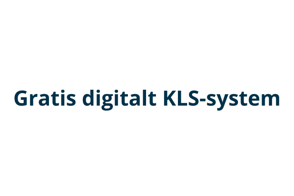Gratis digitalt KLS-system VALIDAN har udviklet et gratis digitalt KLS-system