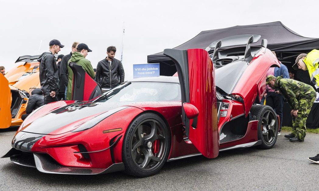 Koenigsegg på plats!