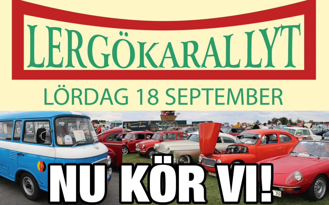 Nu kör vi! Lergökarallyt