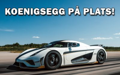 Koenigsegg på plats!