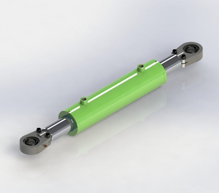 Throughput Rod Through Rod Cylinder - Valley Hydraulics