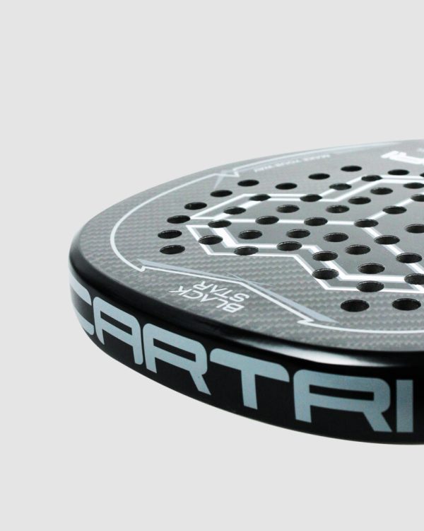 Cartri dråbeformet padelbat black star