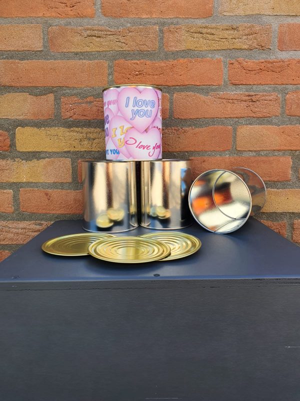 "Blikken" cadeau verpakking