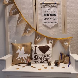 “Welkom Sinterklaas” slinger