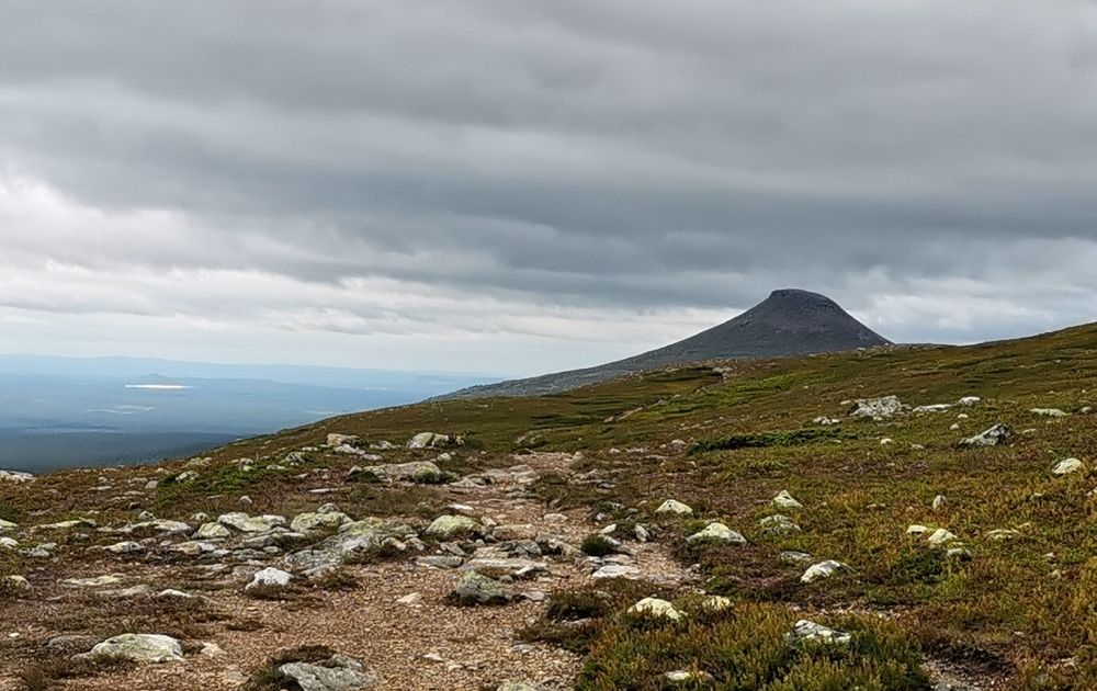 vandring städjan topptur