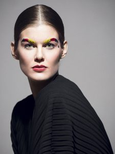 Makeup/Hair/Styling Vanessa Cogorno ||Photography Geoffroy Culot ||Model Romane Gerin @TheAgent