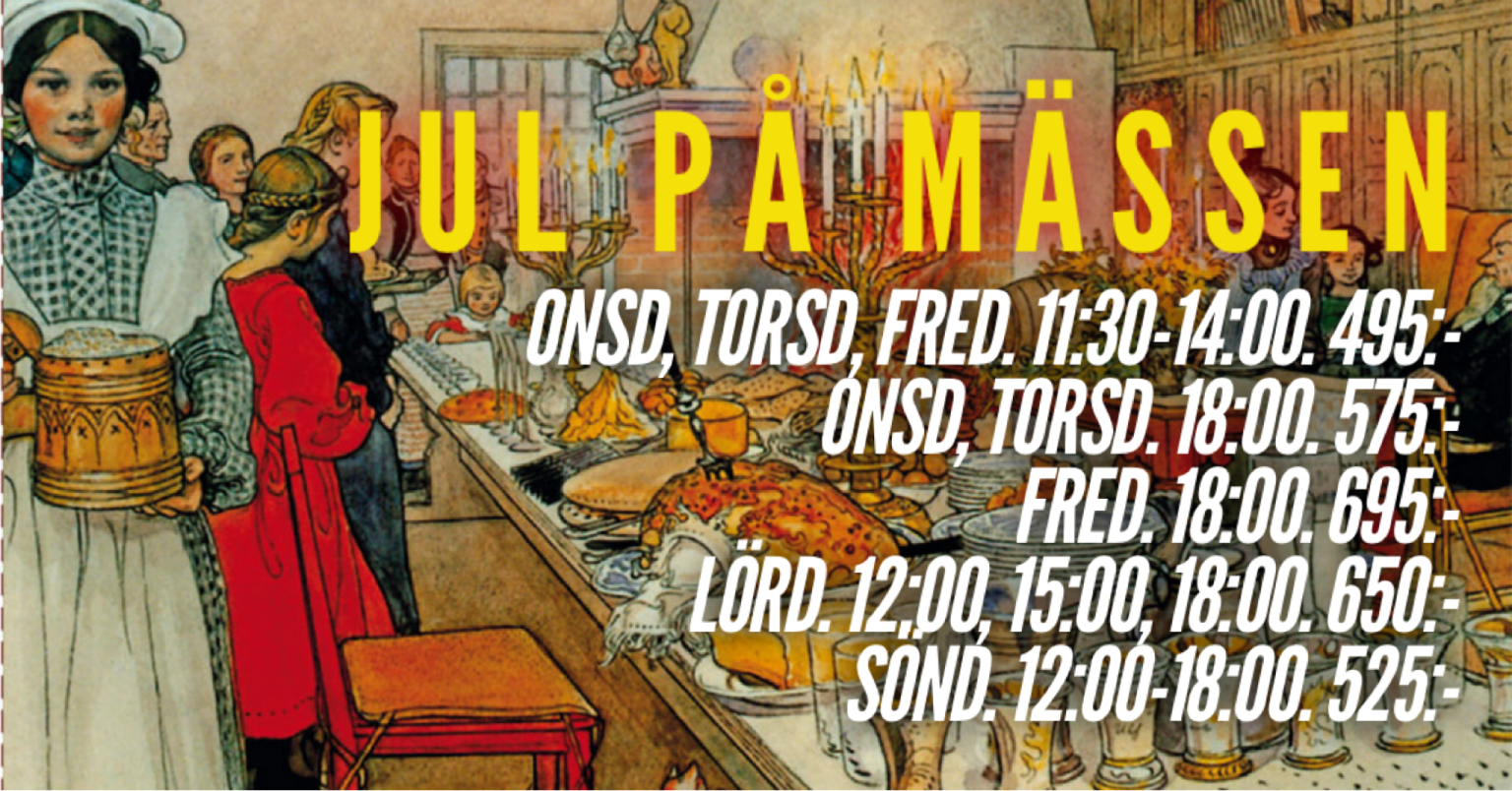 Julbord Västerås Officersmäss