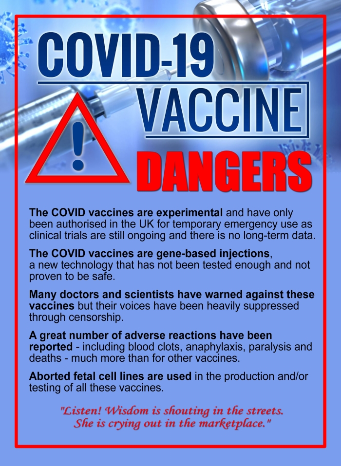 COVID vax dangers