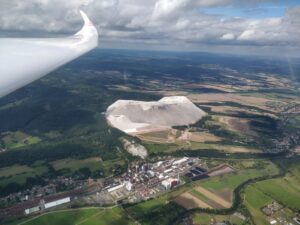 Grote 'berg' bij Eisenach