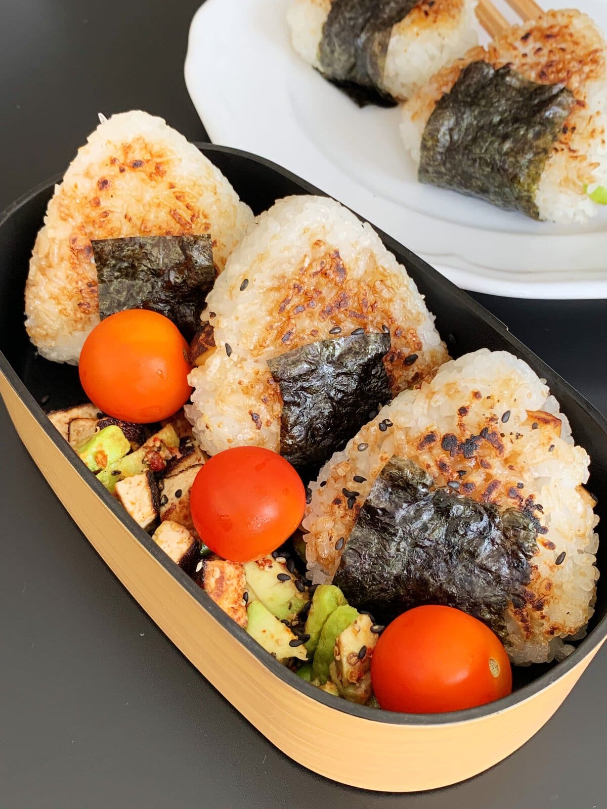 Vegan Yaki Onigiri (Japanese Rice Balls) - Veggie Anh