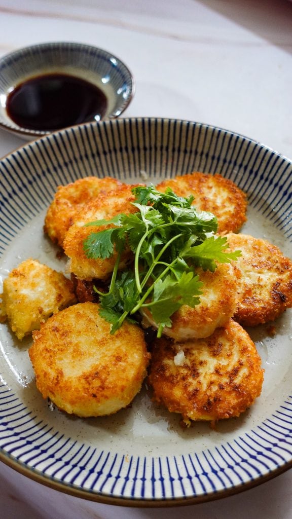 Fried Silken Tofu Veggie Anh