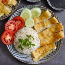 Vegan Hainanese Chicken Rice-image