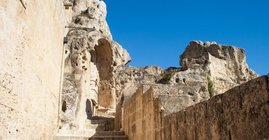 Staircase in Matera