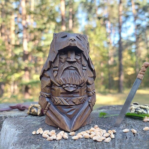 Norse Pagan Viking Garden Statue